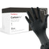 Cranberry Carbon Air Black Nitrile Gloves Disposable, Latex Free Powder Free, Dental