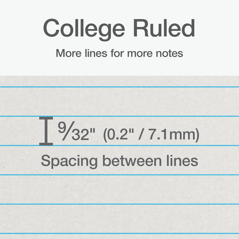 Oxford Composition Notebook, 6 Pack, College Ruled Paper, 5.75 x 8 Inches, Small Size, 60 Sheets, Kraft Covers (63831)