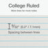 Oxford Composition Notebook, 6 Pack, College Ruled Paper, 5.75 x 8 Inches, Small Size, 60 Sheets, Kraft Covers (63831)