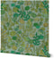 Commercial Grade Wallpaper Swatch - Green Leaves Mint Plants Gardening Peas Herbs