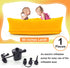 80/60inch Autism(Orange,60 Inch) Namalu Extra Large Comfy Peapod Sensory Chair for Kids Gift for Reading Corner