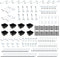 258pcs Pegboard Hooks, Organizer Kit for Various Tools, 1/8 and 1/4 inch Metal Pegboard Hooks Assortment
