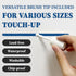 White Touch Up Paint Pen - Multi Surface Scratch Repair for Wall, Door, Cabinets, 1.5 Fl Oz (Semi Gloss)