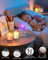 SoulBay 12pcs 1.57" Flameless Candles Color Changing Rechargeable, LED Flickering Tea Lights Votives Candle