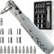 17in1 Right Angle Ratcheting Screwdriver Set, 36-Tooth Mini Ratchet Wrench, Men Gifts, Magnetic Offset Repair Tool