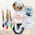 12 Prasacco Pcs Long Head Deep Hole Multi-Purpose Long Nib Marker Waterproof Deep Reach Construction Markers Quick Dry