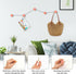 KEIGE 4Pcs Salmon Kitchen Cabinet Knobs,Round Drawer Knobs with Screws,Door Handle Cabinet Handles Cabinet Hardware