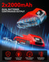 KELNOW 21V 2.0Ah Pack Set, 3/8" 25+1 90 Cordless Drill, Power Drill with Dual Power and Charger, Power Electric Battery