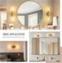 addigi 17.5 inch 2-Light Inch Gold Wall Sconces, Modern Wall Sconces Lighting with Stripped Glass Shade, Gold Vanity