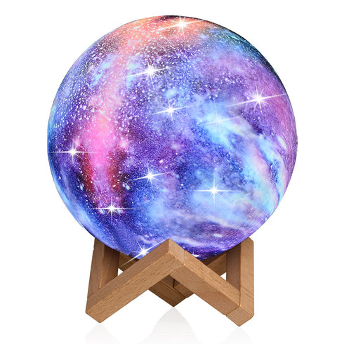 GDPETS Moon Lamp Kids Night Light Galaxy Lamp - 16 Colors Moon