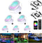 INDARUN RGB Deck Lighting 1.22 Deck Lights Outdoor Waterproof, 12V Low Voltage