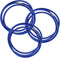 Sankoly 3 Pack Trash Can Bands Garbage Bag Elastic Bands Durable Rubber Band