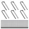 Foyods 80PCS Plantation Shutter Repair Kit, Shutter-Repair-Pins for Blind Tilt Rod & Shutter