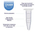 0.5mL Microcentrifuge Tubes with Snap Cap, 1000/Pack, Clear Graduation, Polypropylene Lab Tubes