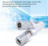 Garosa C-type Quick Connector Air Splitter, Two Way Pneumatic Fittings for Construction Machinery