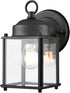 ML 210001-TBK 1-Light Lighting Outdoor Wall Sconce in Textured Black Finish