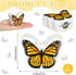 2 Pack Honeydak Toilet Bolt Caps Decorative Butterfly Toilet Bolt Screw Covers Cute Ceramic Bathroom Decor Fun Themed