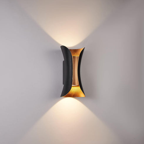 14W 3000K,Outdoor White,IP65 3000K SOKHNA Modern LED Outdoor Waterproof Wall Lamp Porch Wall LampWaterproof Exterior