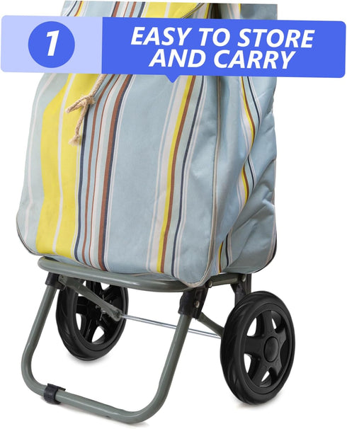 2pcs Alipis Heavy Duty Grocery Trolley Wheels Compact Stair Friendly Rolling Cart Replacement Casters for Shopping