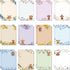 Janlaugh 24 Pads Highland Cow Sticky Notes, 1440 Sheets, Cute Cow Memo Pads for Office Supplies
