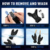 BIIB Fathers Day Mens Gifts for Husband Dad Rechargeable Flashlight Gloves, Birthday Gifts for Men Dad Grandpa, Fathers