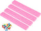 PATIKIL Felt Bulletin Board Bar Strip, 8 Pack Self Adhesive Wall Pin Bulletin Board with Push Pins