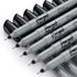 Ultra Fine Permanent Marker Bulk, 32 Pack Ultra Fine Point Black Permanent Marker Set for Doodling, Marking