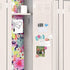 White Magnetic Pencil Cup, Locker Organizer for Pencil Storage with Strong Magnet for School and Office Supplies