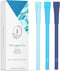 Eco-friendly Pen Crafted from 100% Recycled Paper, Plastic-Free, Black Ink, Pack of 10, Blue Lagoon Set