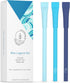 Eco-friendly Pen Crafted from 100% Recycled Paper, Plastic-Free, Black Ink, Pack of 10, Blue Lagoon Set