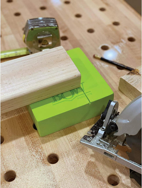 BOW Products 123 EVA Blocks B123 for Woodworking Support when Cutting and Drilling, 1", 2" and 3" Blocks Included