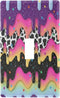 Qilmy Colorful Yogurt Patterns Decorative Toggle Light Switch Plate, Standard 1-Gang Wall Plate