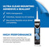 SELSIL Ultra Crystal Clear Mounting Adhesive & Sealant, 100% Transparent Waterproof Adhesive (9.8 fl oz/290 mL)