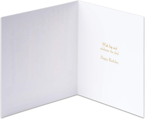 Papyrus Birthday Card, Wish Big