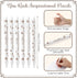 Sinload 36 Sets 0.7mm Inspirational You Rock Graduation Gifts Bulk Mechanical Pencil with Resin Smile Rock Stone Thank