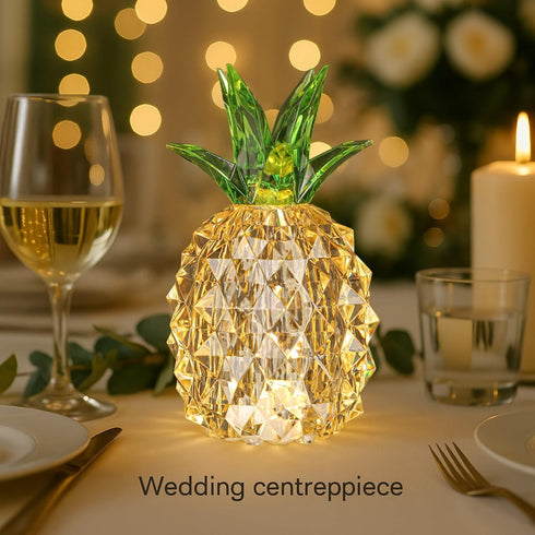 Pineapple Baby Night Light for Nursery, Battery Powered Pineapple Lamp for Home Living Room Bedroom Kitchen Office