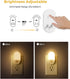 4Pack, 3000K 30/60LM L LOHAS LED Motion Sensor Night Light, Motion Activated Night Light, Warm White, Night Lights Plug