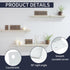 Zorveiio 1 1(L 90 24 x x W) White Right Angle Bracket L Brackets, Metal Degree Corner Brace for Wood Shelf Chair