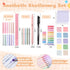 KOUDGY 49Pcs Book Annotation Kit - Aesthetic School Supplies with Cute Pen Case Highlighters Gel Pens and Marker