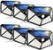Merece Light VINHMOR Solar Lights Outdoor 6 Pack, 100LED/3 Modes 270 Lighting Angle Motion