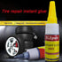 Black Tire Repair Glue, 20g 0.7oz, Strong Adhesive Bonding for Sidewall Puncture, Instant Super Glue for Off-Road Car,