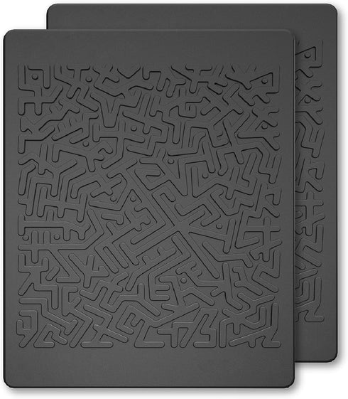 JIMISHA Car Dashboard Non Slip Mat, Anti Slide Sticky Gel Pad for Radar Detector, Cell Phone, Keys (2 Pack)