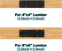 Post to Beam Connectors 4pcs, 10"X3" Straight Steel Flat Plate, Black Powder Coated I Strap for Repair Wooden House