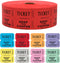 INDIANA TICKET CO. 2,000 Red Raffle Tickets Double Roll, Premium Quality for Events and Prizes