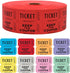 INDIANA TICKET CO. 2,000 Red Raffle Tickets Double Roll, Premium Quality for Events and Prizes
