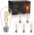 ST58 (ST19) Vintage Edison LED Bulb,Soft White 2700K,Antique Flexible Spiral LED Filament