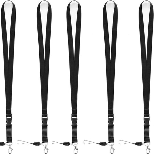 YOUOWO Office Neck Lanyards, Detachable Buckle Quick Release Safety Lanyard for ID Badge, Key, Cell Phones