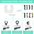 Kandishiex 10Pcs US Oscillating Tool Scraper Stainless Steel Sharp Multitool Scraper Blade Wear Resistant Tapered