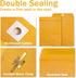 Clasp Envelopes 10x13, 100 Pack Goefun Manilla Envelopes, Heavy Kraft Paper, Brown Yellow Large Mailing