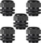 PENGLIN 1-1/4" NPT Nylon Cable Glands, IP68 Waterproof Strain Relief Connector, Adjustable Locknut (5-Pack)